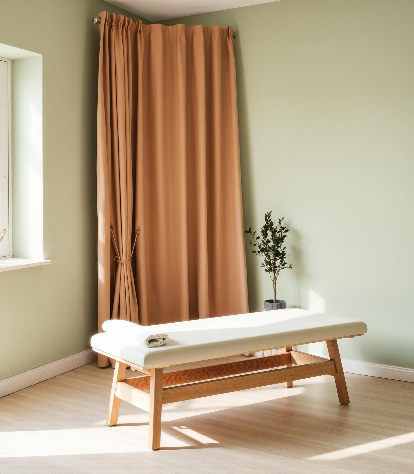 Interior of the Cloud Physio studio in warm natural light